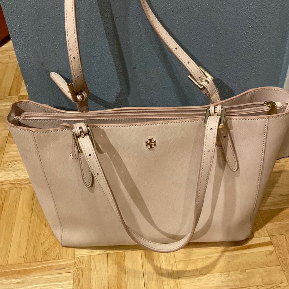 Tory Burch Pink Large York Tote Bag